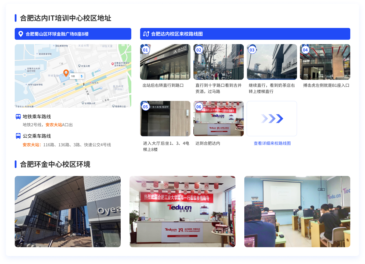 合肥達(dá)內(nèi)教育來(lái)校路線圖