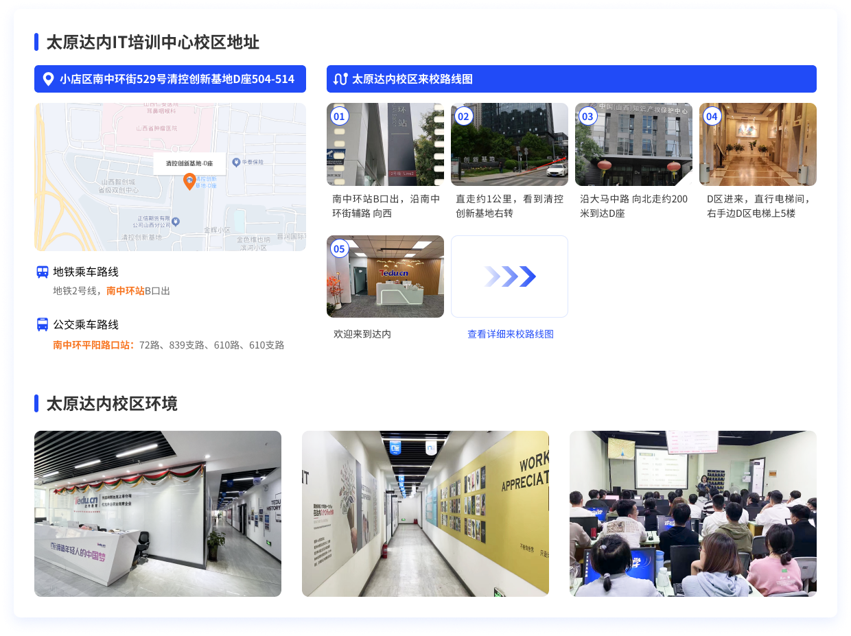 <a style='color:blue'  />
</p>
<p>
達(dá)內(nèi)教育成立于2002年9月，是一家覆蓋IT及互聯(lián)網(wǎng)職業(yè)賦能、產(chǎn)教融合、校企合作等多個(gè)領(lǐng)域的綜合性教育集團(tuán)，目前已在北京、上海、廣州、深圳、大連、南京、武漢、杭州、西安、沈陽(yáng)、太原等37座大中城市建立45家線(xiàn)下學(xué)習(xí)中心，23個(gè)大學(xué)生實(shí)訓(xùn)基地。
</p>
<p>
達(dá)內(nèi)教育結(jié)合中國(guó)IT行業(yè)現(xiàn)狀，培養(yǎng)高端IT人才，打造一站式互聯(lián)網(wǎng)人才基地，目前已開(kāi)設(shè)IT、設(shè)計(jì)、運(yùn)營(yíng)三大方向課程體系，并與華為、阿里巴巴、百度、美團(tuán)、360、快手、亞馬遜、Adobe等超過(guò)20萬(wàn)家國(guó)內(nèi)外知名企業(yè)開(kāi)展包含雇主關(guān)系合作在內(nèi)的多種深度合作。
</p>
<p>
2016年，達(dá)內(nèi)教育成為教育部產(chǎn)學(xué)合作協(xié)同育人項(xiàng)目合作單位，2018年開(kāi)始承接教育部學(xué)校規(guī)劃建設(shè)發(fā)展中心“AI+智慧學(xué)習(xí)”共建人工智能學(xué)院項(xiàng)目。目前已經(jīng)與1200所院校建立了多種形式的校企合作。
</p>
<p>
截止目前，達(dá)內(nèi)教育已幫助超過(guò)147萬(wàn)學(xué)員成功進(jìn)入國(guó)內(nèi)外知名的IT互聯(lián)網(wǎng)企業(yè)就職。
</p>
<p style=